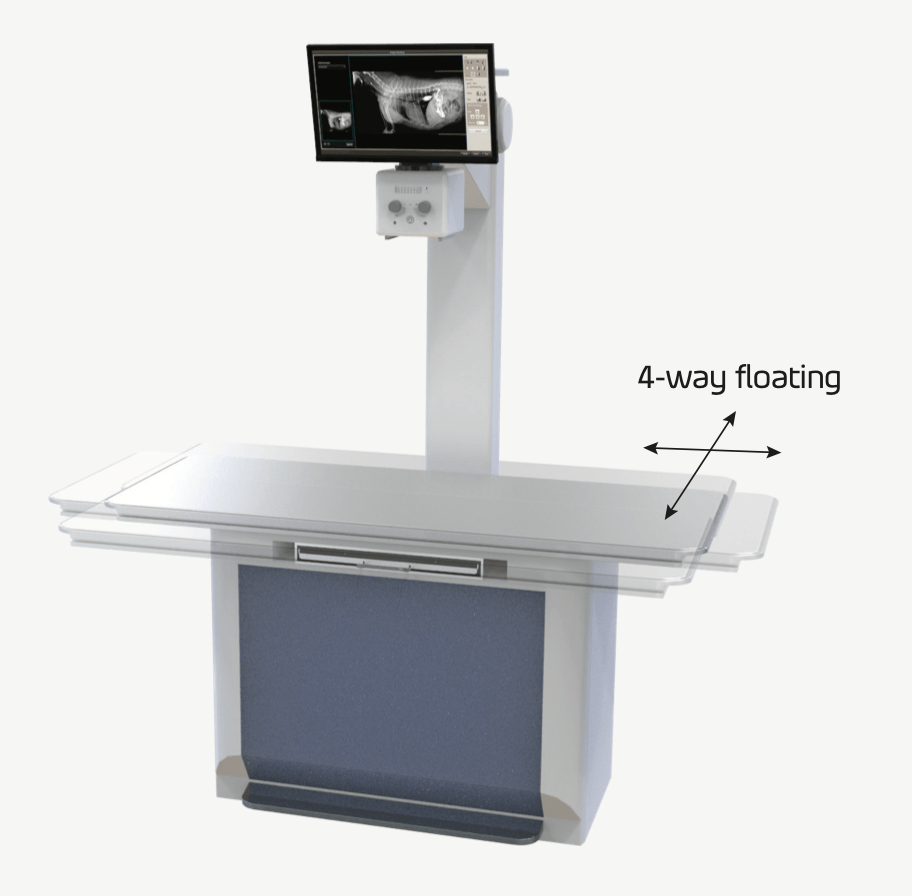 MyVet Table X500 Digital Radiographic Table