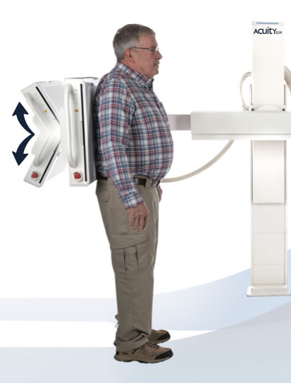 X-Ray Equipment with patient comfort in mind. Acuity SDR+