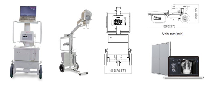 JADE Portable X-Ray System Multiple Angles-min